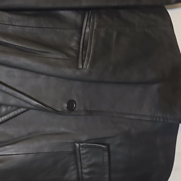 BCBGMaxAzria  Leather Jacket sz4 - Picture 4 of 10